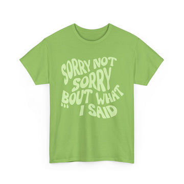 Six Sorry Not Sorry Boleyn T Shirt